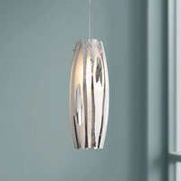 Varaluz Chroman Empire 5 1/2" Wide Modern Glass Mini-Pendant