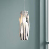 Varaluz Chroman Empire 5 1/2" Wide Modern Glass Mini-Pendant