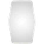 Tel Aviv Frameless 24" x 36" Hexagonal Wall Mirror