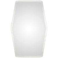 Tel Aviv Frameless 24" x 36" Hexagonal Wall Mirror