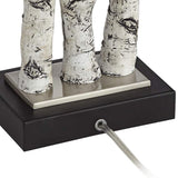 Forest Natural Birch Tree Branches Table Lamp