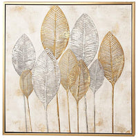 Denali 40" Square Wood Framed Canvas Wall Art