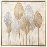 Denali 40" Square Wood Framed Canvas Wall Art