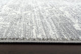 Persian Distressed Silver Gray Area Rugs