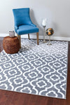 Persian Gray/Grey White Area Rugs