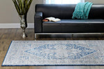 Oriental Blue Soft Area Rug