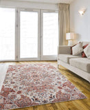 Waterloo Cream Oriental Soft Area Rug