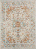 Kingsbury Collection Oriental BLUE Traditional Soft Area Rug 5x7