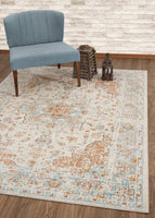 Kingsbury Collection Oriental BLUE Traditional Soft Area Rug 5x7