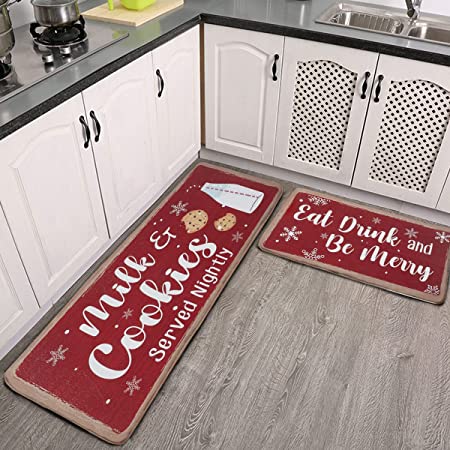 Easter Kitchen Rugs And Mats Set Of 2 Cushioned Anti-Fatigue
