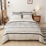 Folkloric Art Pattern Bedding with Soft Microfiber Fill Bedding, 1 Comforter & 2 Pillowcases