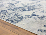 New Castle Blue Soft Modern Area Rug