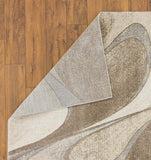 Tower Hill Abstract Beige Soft Area Rug