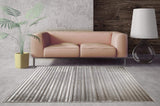 Madison Collection Beige Lines Area Rug