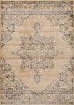 Ivory Oriental Soft Area Rug