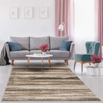 Modern Abstract Beige Soft Area Rug