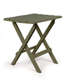 Portable Indoor Outdoor Folding Side Table - Weatherproof and Rust Resistant