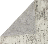 Euston Grey 8 x 10 Abstract Modern Soft Area Rug
