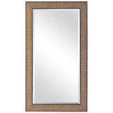 Valles Gold 25 3/4" x 45 3/4" Rectangular Wall Mirror