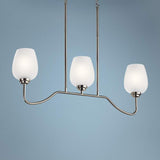 Valserrano 31" Wide Black Kitchen Island Light Chandelier
