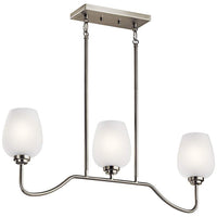 Valserrano 31" Wide Black Kitchen Island Light Chandelier