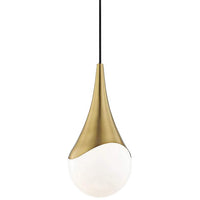 Mitzi Ariana 7 1/2" Wide Aged Modern Mini Pendant Light