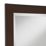 Possini Euro Metzeo 26" x 36" Bronze Rectangular Wall Mirror