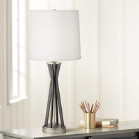 Stronghurst Gun Metal Table Lamp