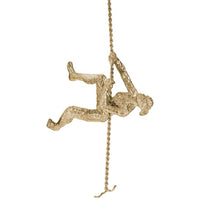 Climbing Woman 42" High Metal Wall Sculpture