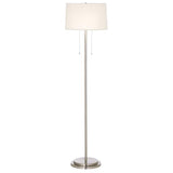 Simplicity Double Pull Chain Modern Floor Lamp