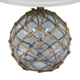 Fisherman Friend 19 1/2"H Smoke Netted Accent Table Lamp