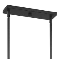 Cameron 36 1/4" Wide Black 5-Light Island Pendant Light