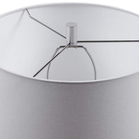 Montauk White and Indigo Column Ceramic Table Lamp