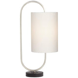 Mel 21" High Modern Loop Accent Table Lamp