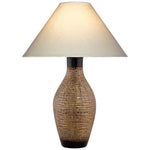 St. Tropez Taupe Brown LED Vase Table Lamp