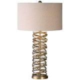 Amarey Metal Rings Modern Column Table Lamp