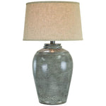 Rosario Jug Gray Slate Table Lamp