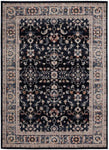 Waterloo Navy Oriental Soft Area Rug