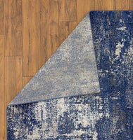 Tower Hill Abstract Blue Area Rug
