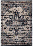 Nottingham Navy Oriental Soft Area Rug