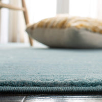 Safavieh Vision Collection VSN606B Modern Ombre Tonal Chic Non-Shedding Stain Resistant Living Room Bedroom Area Rug, 3' x 5', Aqua Kais