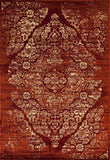 Persian Distressed Burgundy Area Rugs