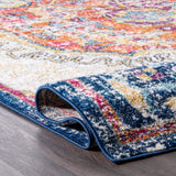 Vintage Medallion Floral Multi Soft Area Rug