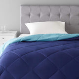 Reversible Microfiber Comforter Blanket