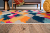 Geometric Multi Area Rug