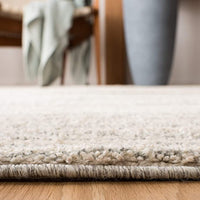 Light Grey/White MSR0787F Non-Shedding Living Room Dining Bedroom Soft Area Rug