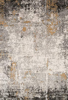 Loloi II Alchemy Collection ALC-05 Denim / Ivory, Contemporary 2'-8" x 4' Accent Rug