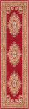 Traditional Medallion Burgundy Soft Area Rug