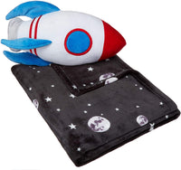 Kids Bear Buddies Bedding Nap Set with Bear Pillow and Fleece Throw Blanket