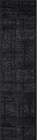 Vintage Distressed Soft Area Rug Black